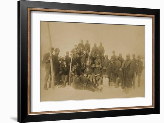 Buffalo Soldiers-null-Framed Art Print