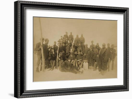 Buffalo Soldiers-null-Framed Art Print
