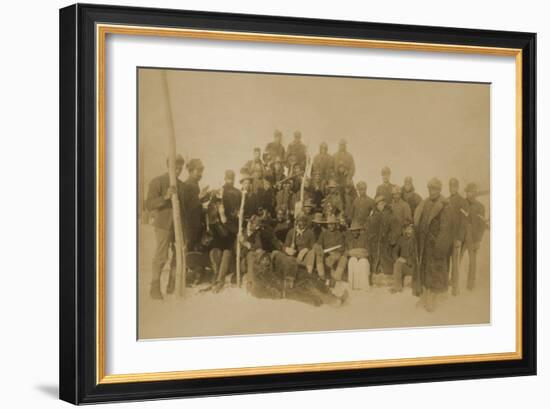 Buffalo Soldiers-null-Framed Art Print