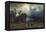Buffalo Trail: The Impending Storm, 1869-Albert Bierstadt-Framed Premier Image Canvas