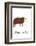 Buffalo Wings-null-Framed Giclee Print