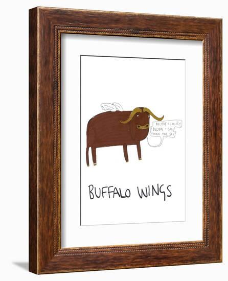 Buffalo Wings-null-Framed Giclee Print