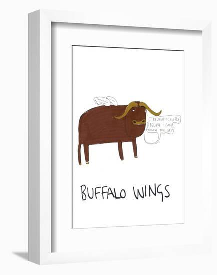 Buffalo Wings-null-Framed Giclee Print