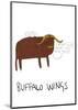 Buffalo Wings-null-Mounted Giclee Print