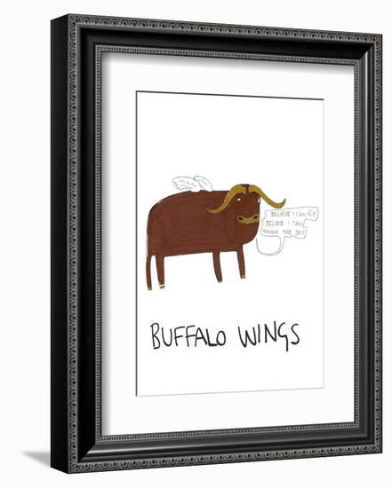 Buffalo Wings-null-Framed Giclee Print