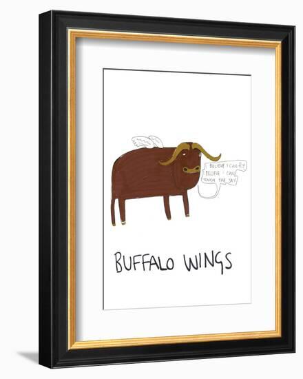 Buffalo Wings-null-Framed Giclee Print