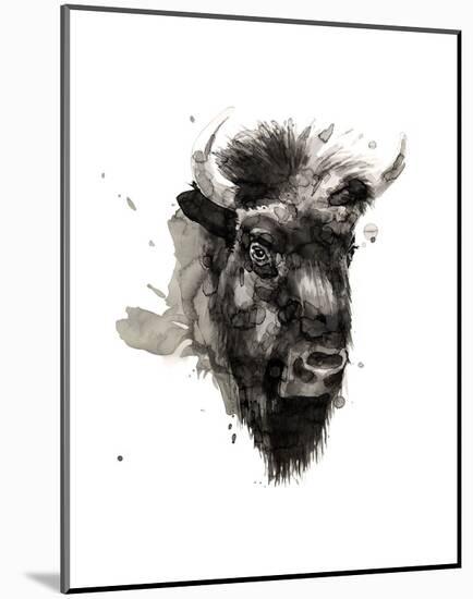 Buffalo-Philippe Debongnie-Mounted Art Print