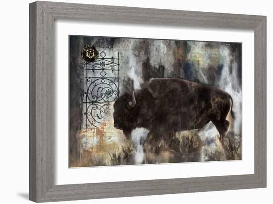 Buffalo-Marta Wiley-Framed Art Print