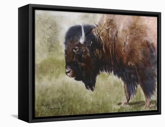Buffalo-Rusty Frentner-Framed Premier Image Canvas