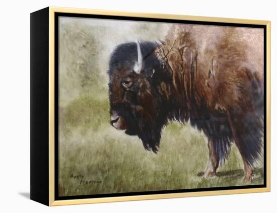 Buffalo-Rusty Frentner-Framed Premier Image Canvas