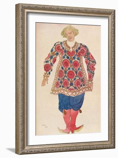 'Buffon Russe', 1924-Leon Bakst-Framed Giclee Print