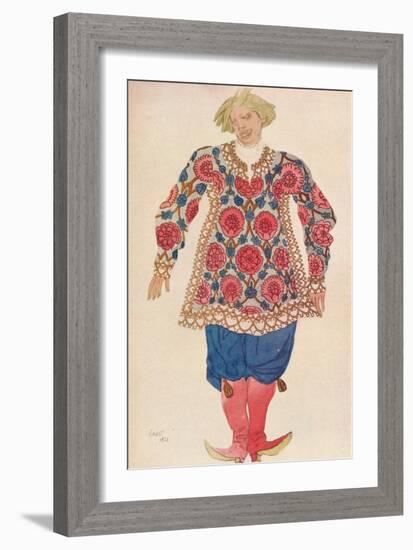 'Buffon Russe', 1924-Leon Bakst-Framed Giclee Print