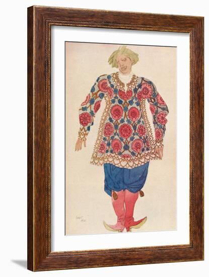 'Buffon Russe', 1924-Leon Bakst-Framed Giclee Print