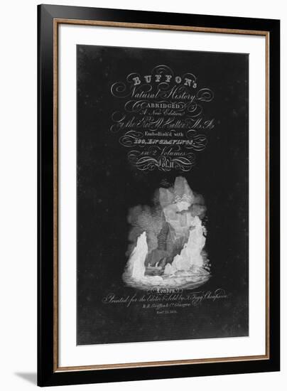 Buffon's Natural History-The Vintage Collection-Framed Giclee Print