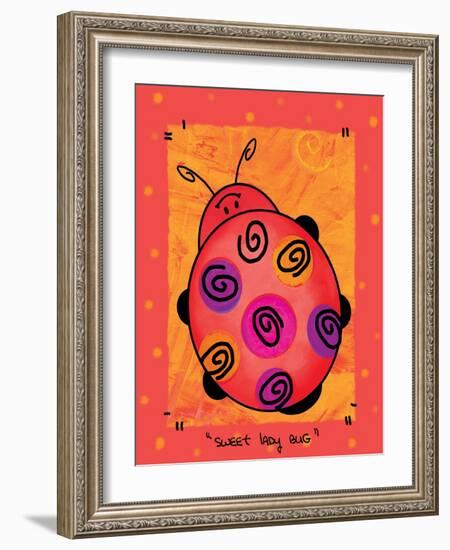 Bug Colors 01-Maria Trad-Framed Giclee Print