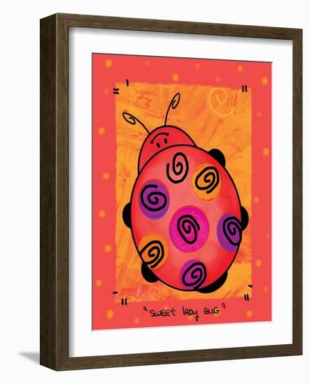 Bug Colors 01-Maria Trad-Framed Giclee Print