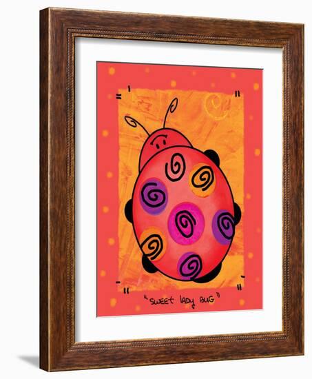 Bug Colors 01-Maria Trad-Framed Giclee Print
