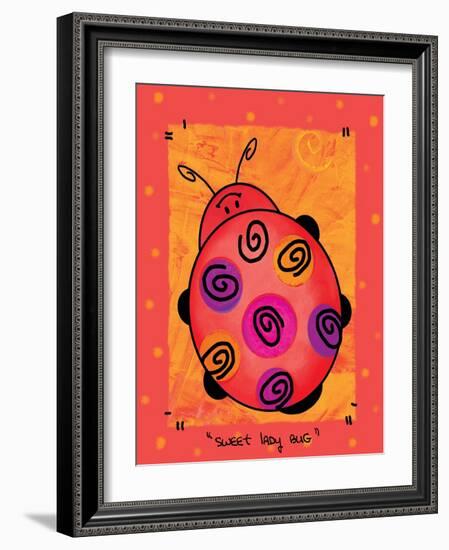 Bug Colors 01-Maria Trad-Framed Giclee Print