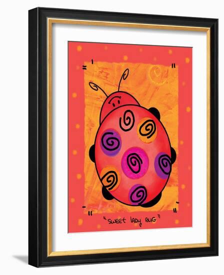 Bug Colors 01-Maria Trad-Framed Giclee Print