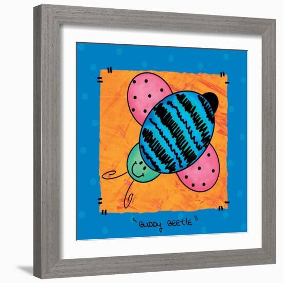 Bug Colors 03-Maria Trad-Framed Giclee Print