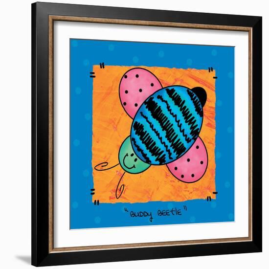 Bug Colors 03-Maria Trad-Framed Giclee Print