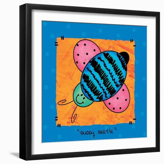 Bug Colors 03-Maria Trad-Framed Giclee Print