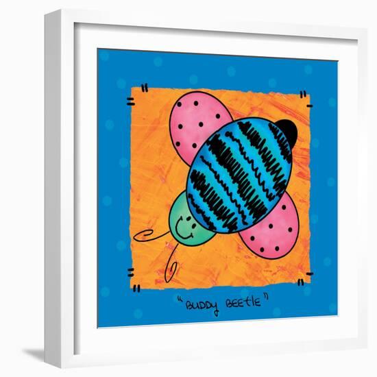 Bug Colors 03-Maria Trad-Framed Giclee Print