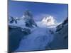 Bugaboo Spire And Vowell Glacier, Canada-David Nunuk-Mounted Photographic Print