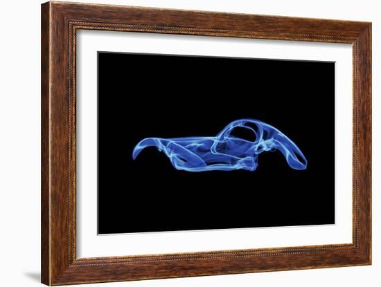 Bugatti Atlantic-Octavian Mielu-Framed Art Print