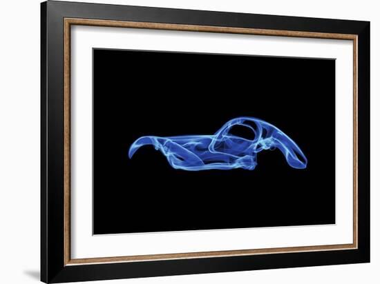 Bugatti Atlantic-Octavian Mielu-Framed Art Print