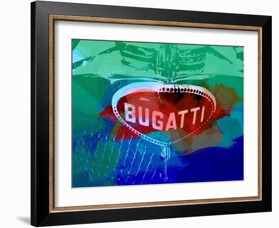 Bugatti Grill-NaxArt-Framed Art Print