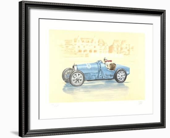 Bugatti-Helle Nice-Xavier La Victoire-Framed Collectable Print