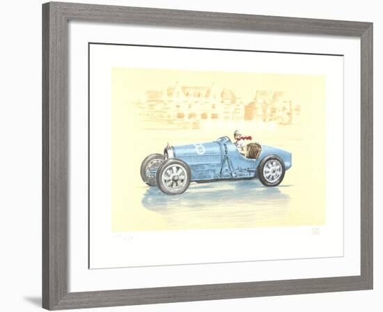 Bugatti-Helle Nice-Xavier La Victoire-Framed Collectable Print