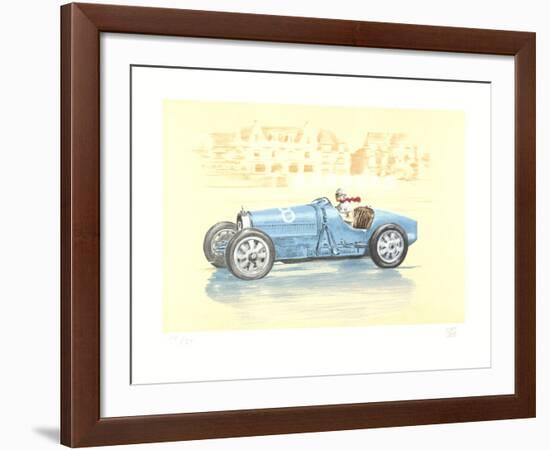 Bugatti-Helle Nice-Xavier La Victoire-Framed Collectable Print