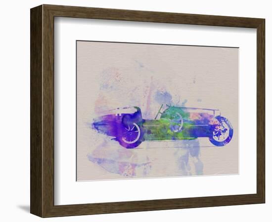 Bugatti Type 35 R Watercolor 2-NaxArt-Framed Art Print