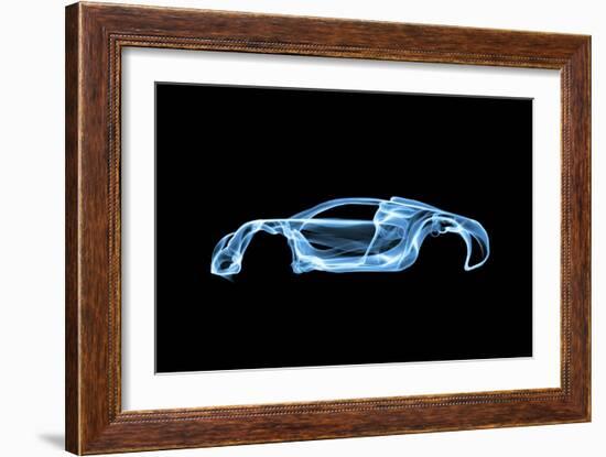 Bugatti Veyron-Octavian Mielu-Framed Art Print