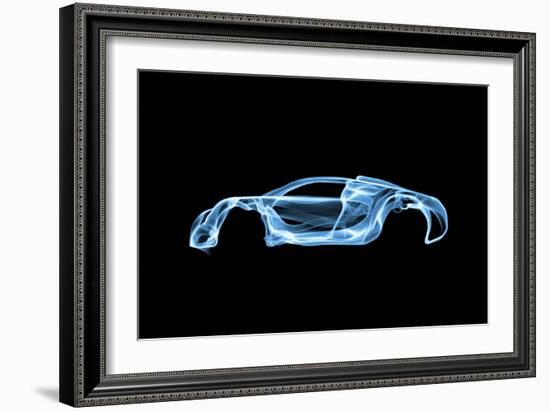 Bugatti Veyron-Octavian Mielu-Framed Art Print