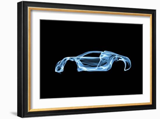 Bugatti Veyron-Octavian Mielu-Framed Art Print