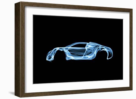 Bugatti Veyron-Octavian Mielu-Framed Premium Giclee Print