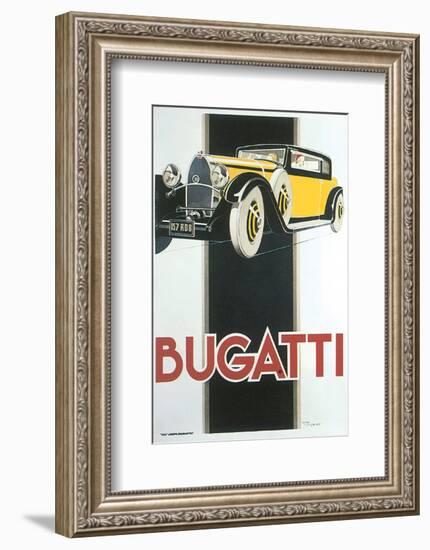 Bugatti-René Vincent-Framed Art Print