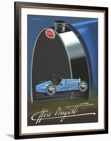 Bugatti-Pierre Fix-Masseau-Framed Premium Edition