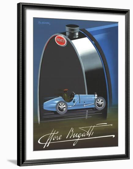 Bugatti-Pierre Fix-Masseau-Framed Premium Edition