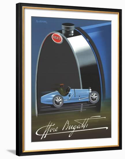 Bugatti-Pierre Fix-Masseau-Framed Premium Edition