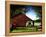 Buggy in the Red Barn-Jody Miller-Framed Premier Image Canvas