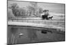 Buggy & Pond, Shipshewana, Indiana '13-Monte Nagler-Mounted Photographic Print