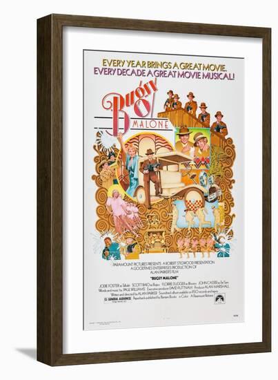 Bugsy Malone, Jodie Foster, Scott Baio, 1976-null-Framed Art Print