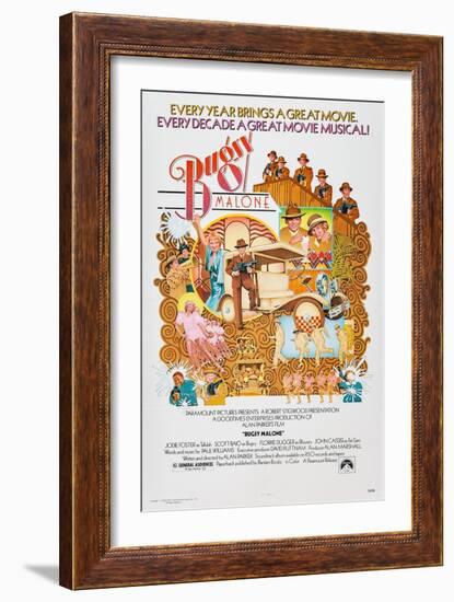 Bugsy Malone, Jodie Foster, Scott Baio, 1976-null-Framed Art Print