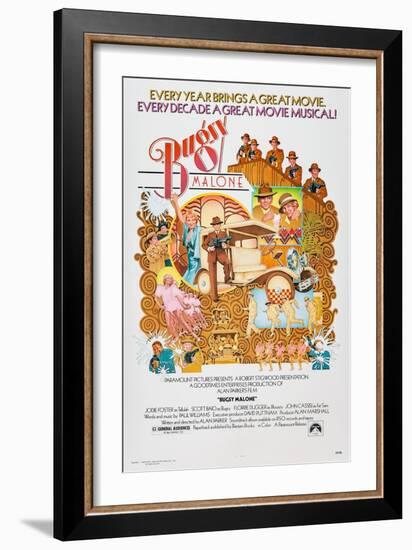 Bugsy Malone, Jodie Foster, Scott Baio, 1976-null-Framed Art Print