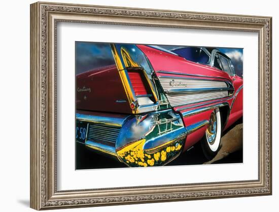 Buick Century '58 in Holland-Graham Reynold-Framed Art Print