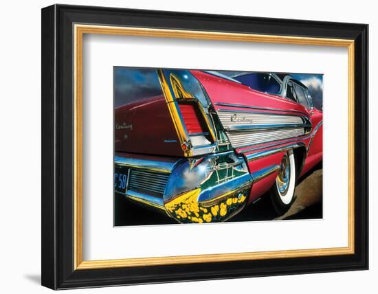 Buick Century '58 in Holland-Graham Reynold-Framed Art Print